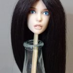 Парик длинный на окружность 13-14 см