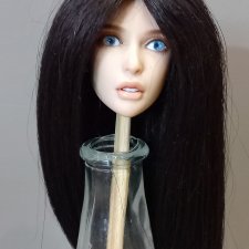 Парик длинный на окружность 13-14 см