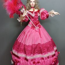 Винтажный наряд для девочек 1/4