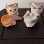 Статуэтки милых котят