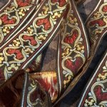 Тесьма винтажная жаккардовая