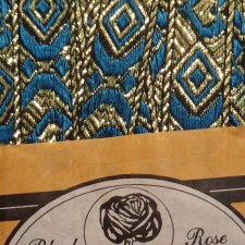 Тесьма винтажная с люрексом Иран