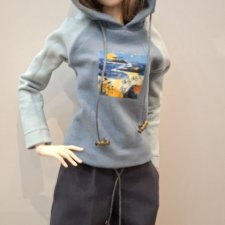 Свитшот на девочек от 35 до 43 см