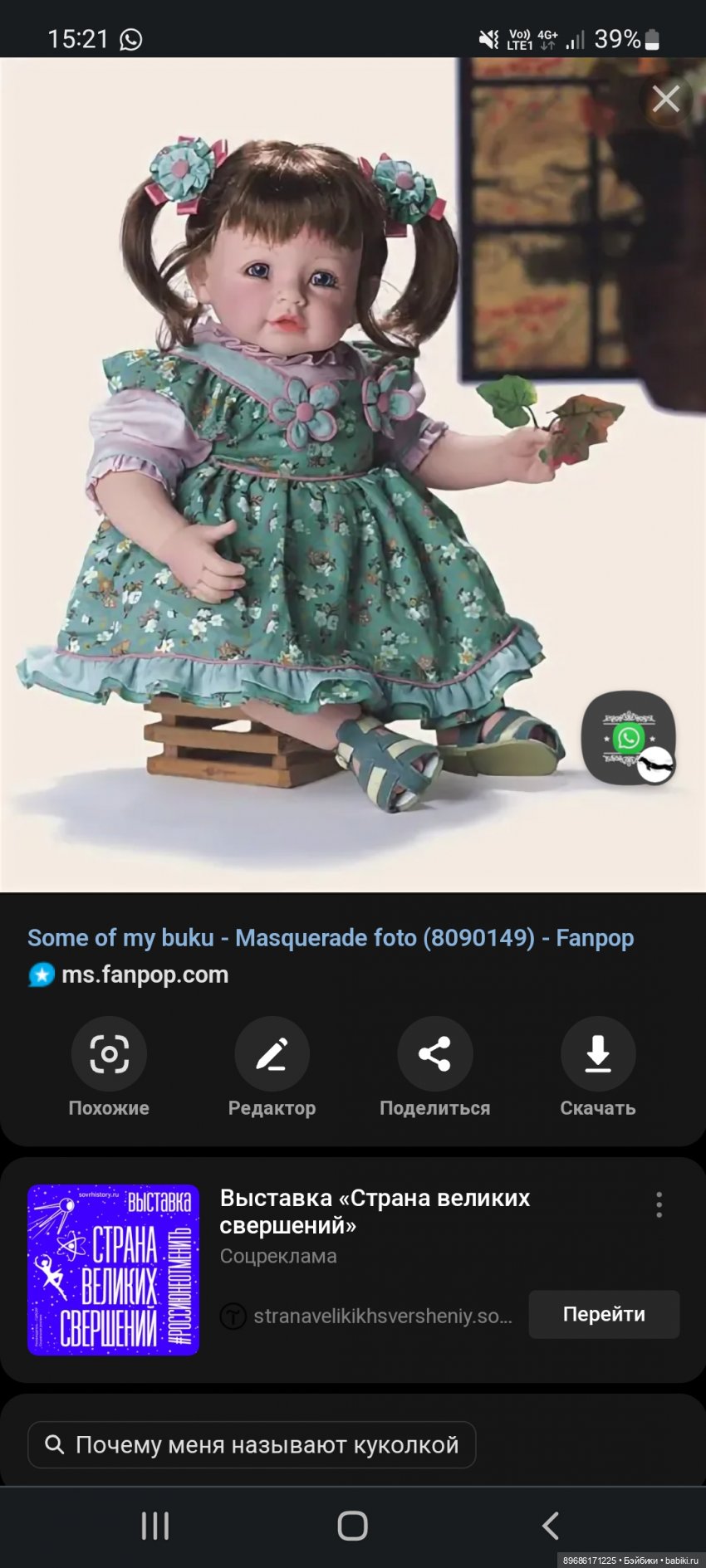 Что за лесная незнакомка — Куклы Adora (Адора): коллекционные виниловые