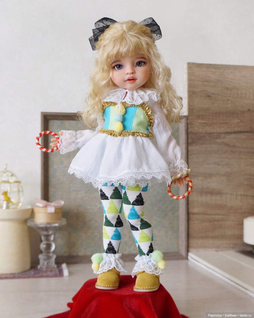 ООАК Маника от PaolaReina, аутфит и аксессуары.