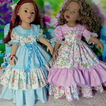 Розовое и голубое