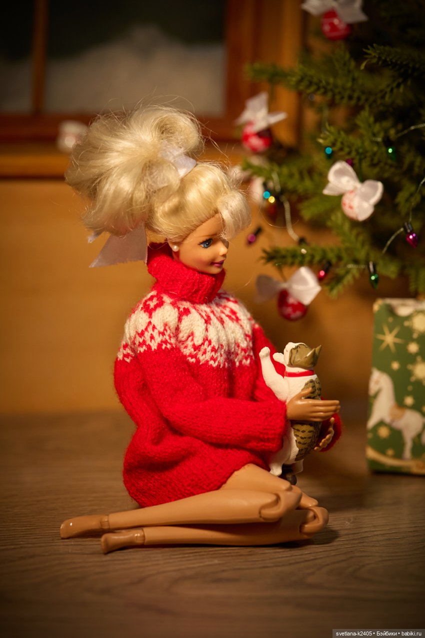 С Новым Годом — Куклы Mattel (Маттел): Barbie (фото 5)