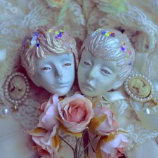 Лепные волосы для кукол