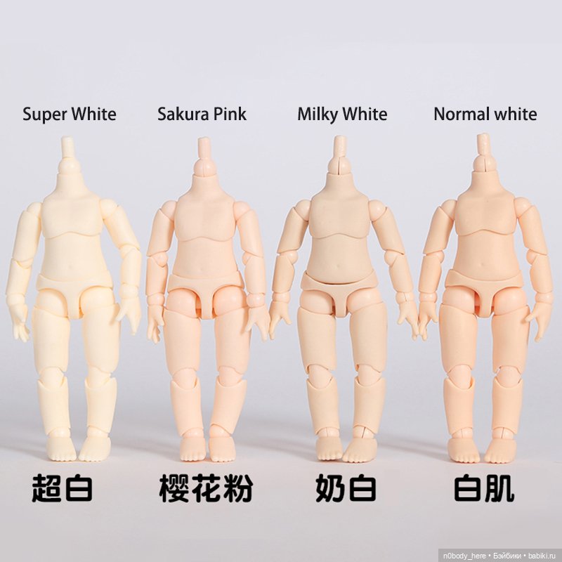 Взрослое тело YMY в двух вариантах