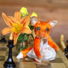 Лисенок по технологии Тедди