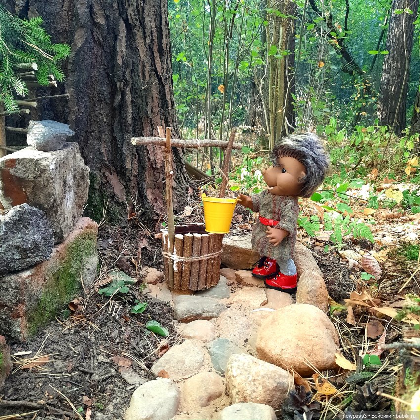 Из жизни ёжиков — Игрушки СССР и советского детства: резиновые