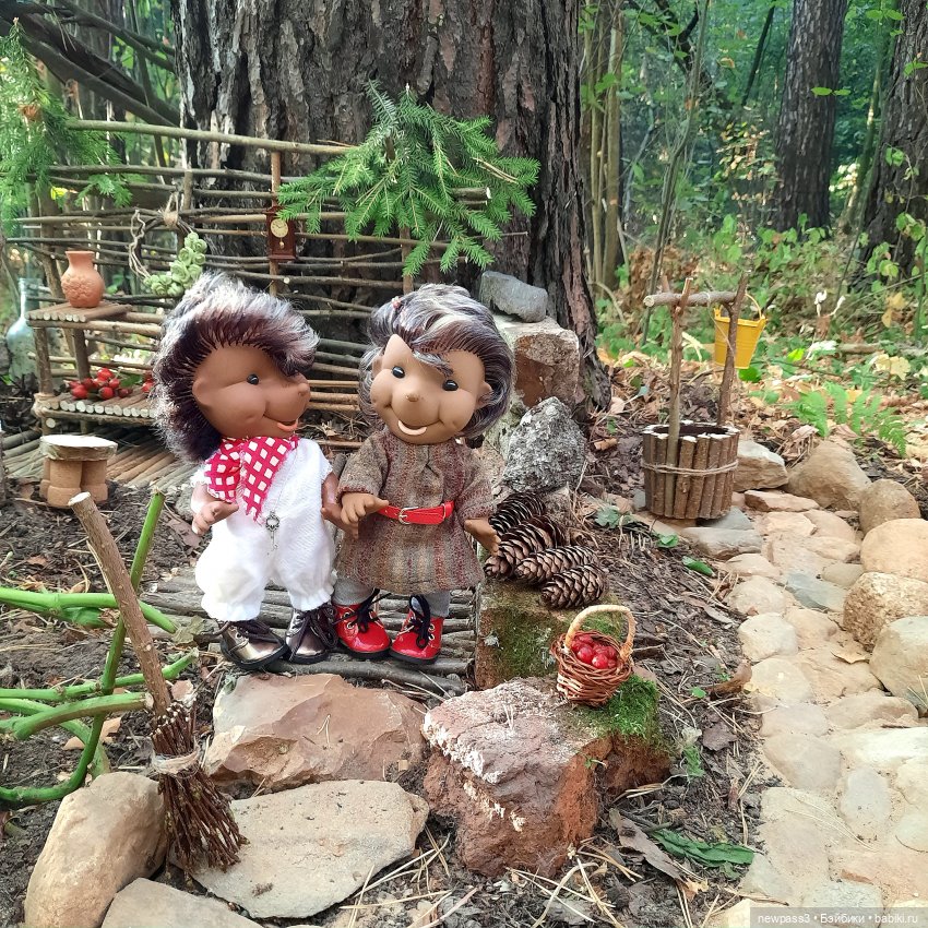 Из жизни ёжиков — Игрушки СССР и советского детства: резиновые