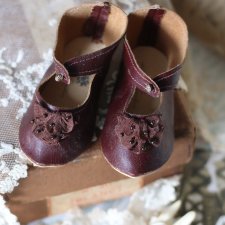 Туфли для антикварной куклы