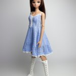 Платье для куклы Smart Doll или БЖД 1/3