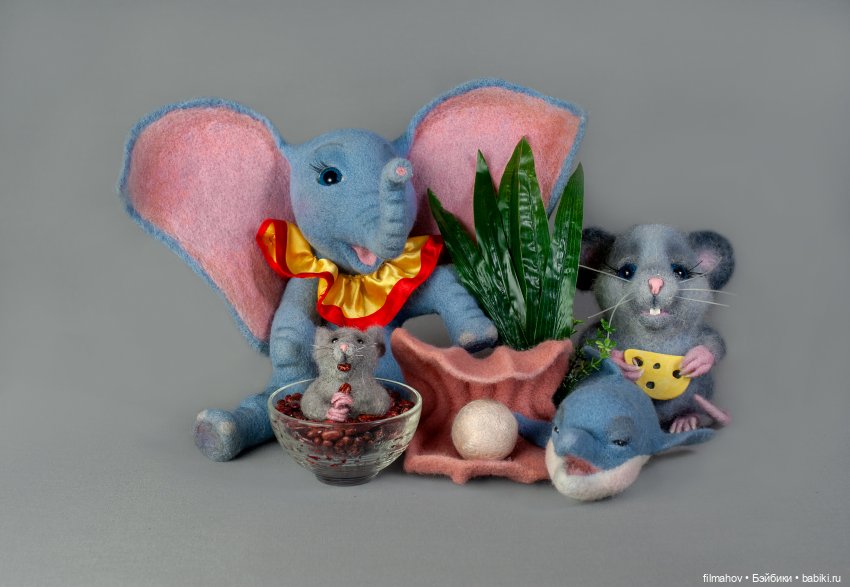 Hand made wool toys — Авторская игрушка ручной работы сде