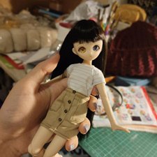 Obitsu на теле китайской азонки