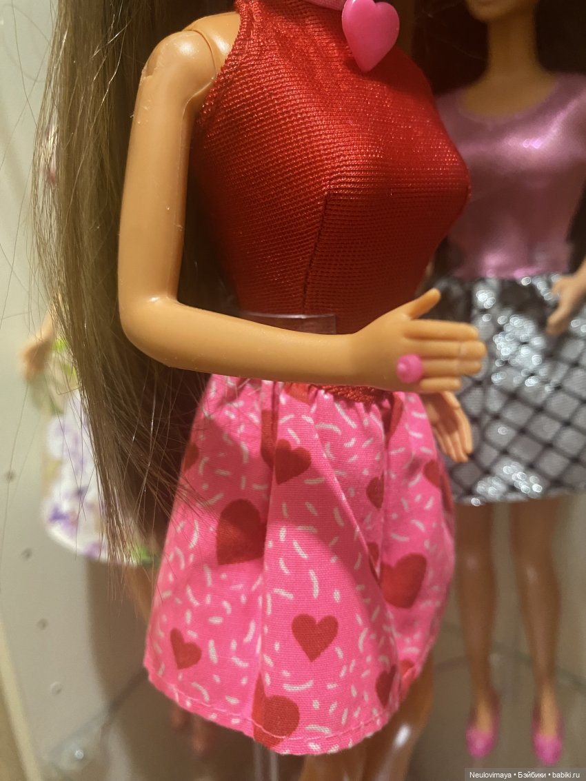 Серьги для Барби из подручного материала (фото 6)