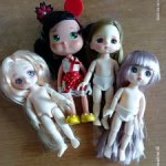 Лот 4 куколки: баболи и Мини Маус