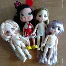 Лот 4 куколки: баболи и Мини Маус