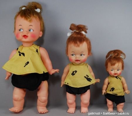 Кукла Pebbles Flintstone от Ideal Toy (фото 7)