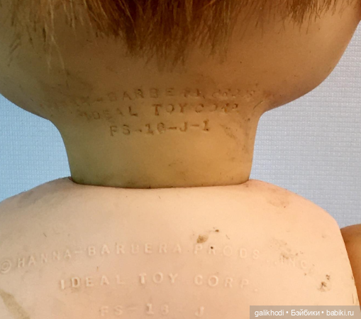 Кукла Pebbles Flintstone от Ideal Toy (фото 4)