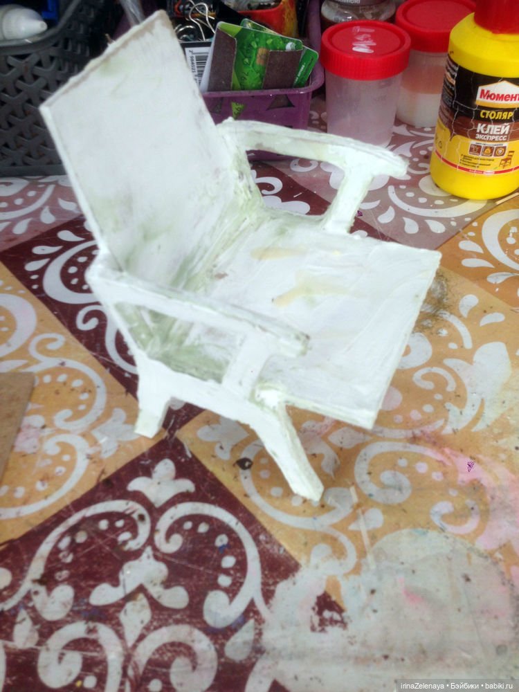 Моя первая мебель для кукол. Польза самоизоляции (фото 6)
