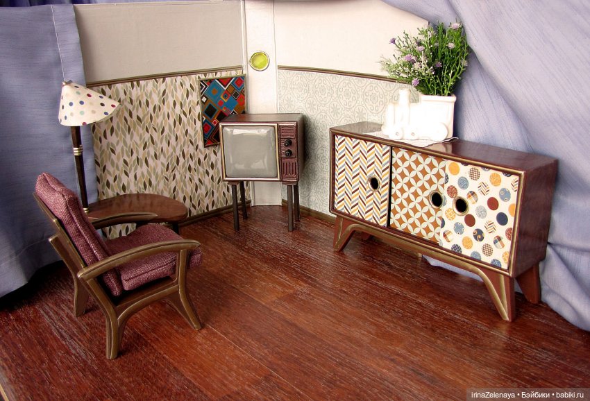 Моя первая мебель для кукол. Польза самоизоляции (фото 4)