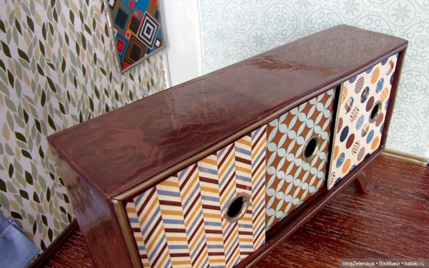 Моя первая мебель для кукол. Польза самоизоляции (фото 8)