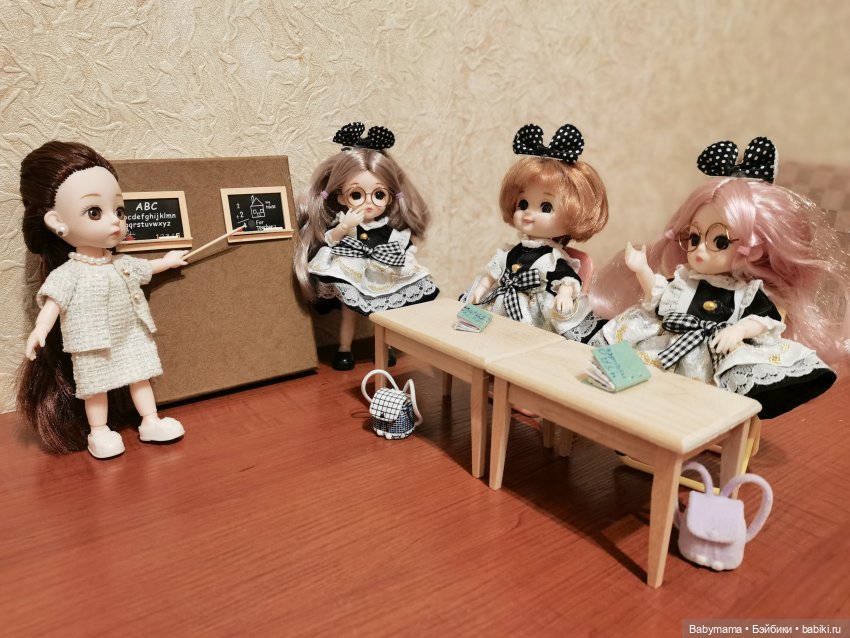 Милашки-первоклашки — Куклы Baboliy (Баболи