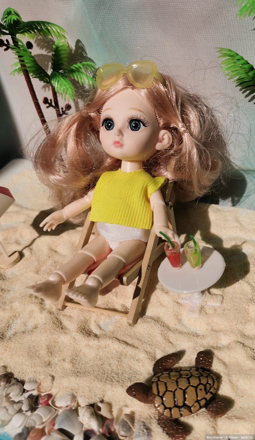 Путешествие двух подруг на море | Бэйбики Путешествие двух подруг на море