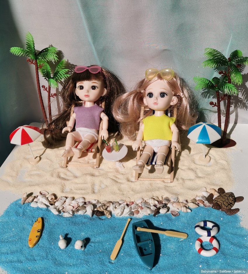 Путешествие двух подруг на море | Бэйбики Путешествие двух подруг на море (фото 10)