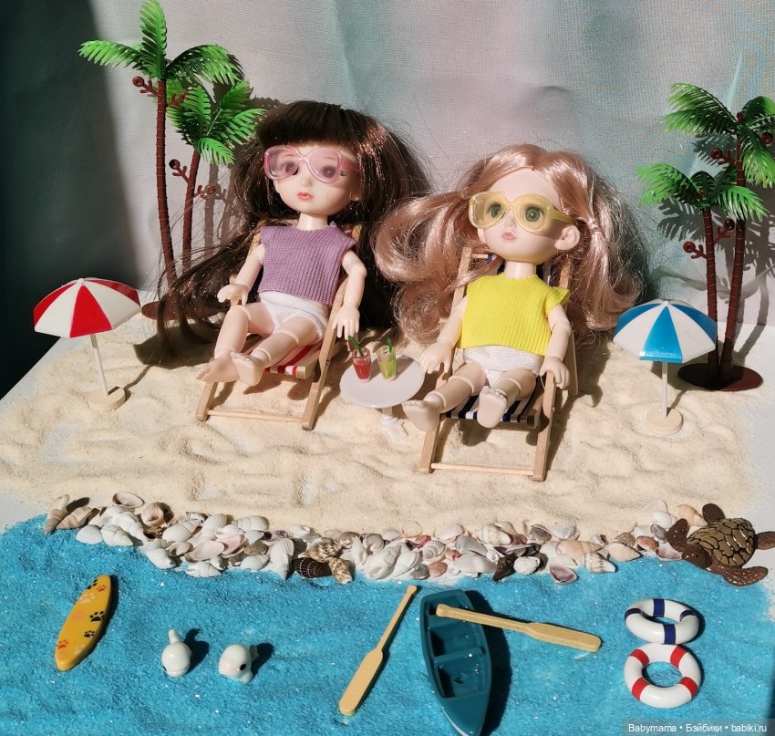 Путешествие двух подруг на море