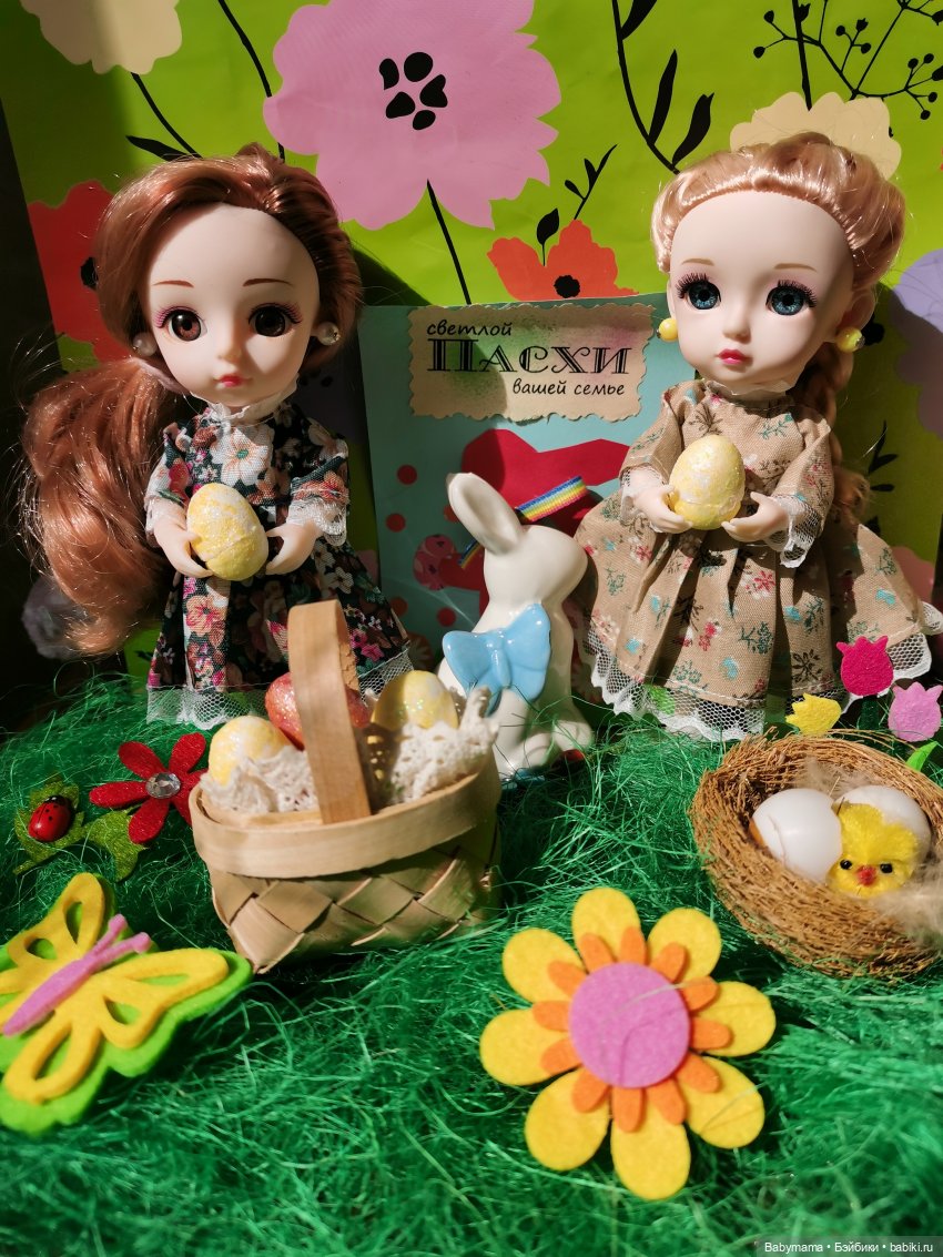 Светлой Пасхи — Куклы Baboliy (Баболи