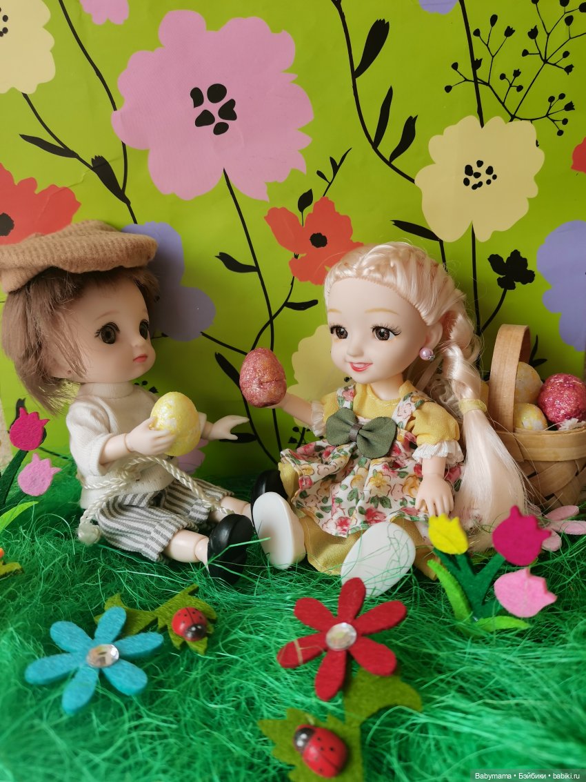 С красной горкой — Куклы Baboliy (Баболи