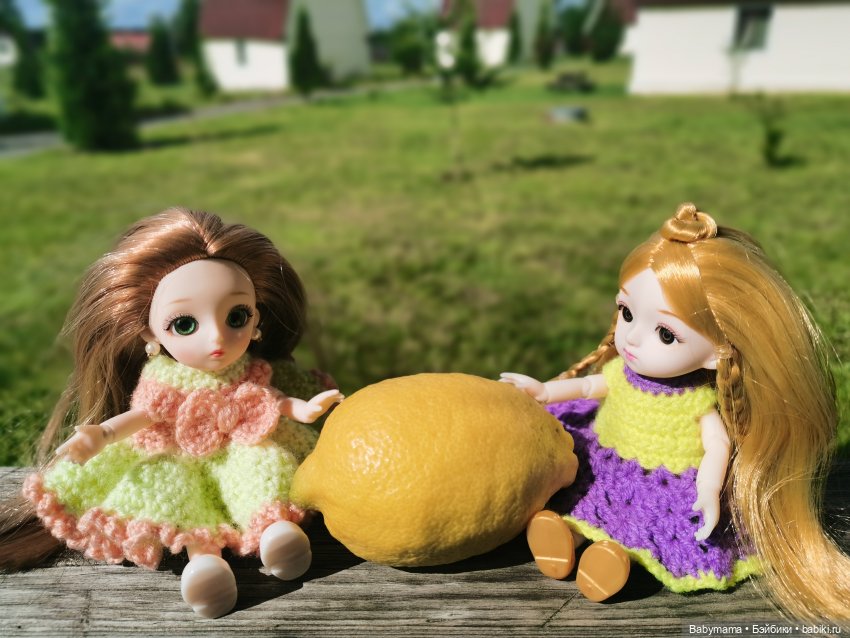 Девочки и фрукты — Куклы Baboliy (Баболи (фото 5)