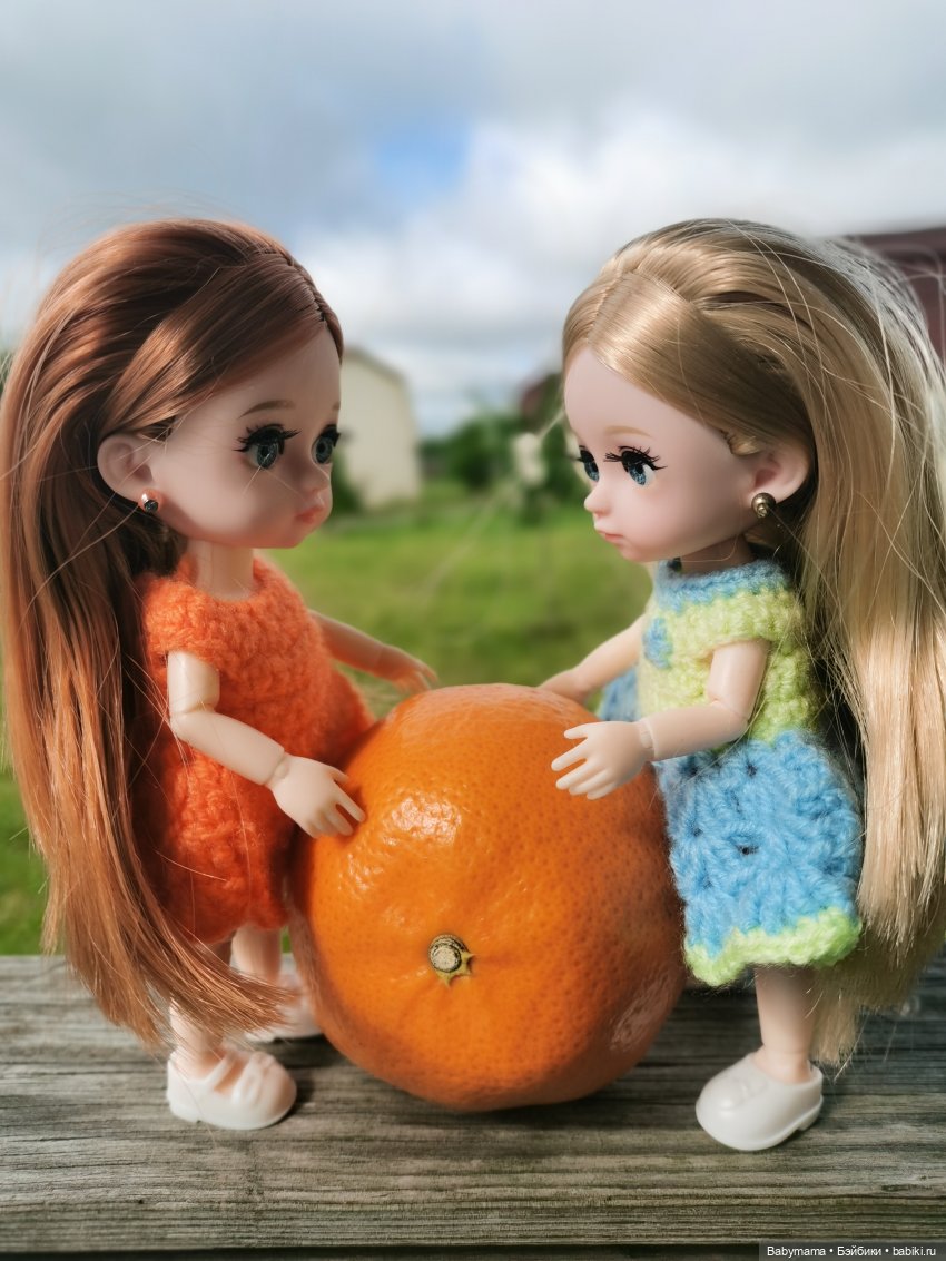 Девочки и фрукты — Куклы Baboliy (Баболи (фото 3)