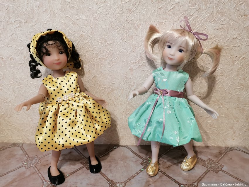 Новые девочки в моей большой коллекции