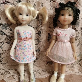 Новые девочки в моей большой коллекции