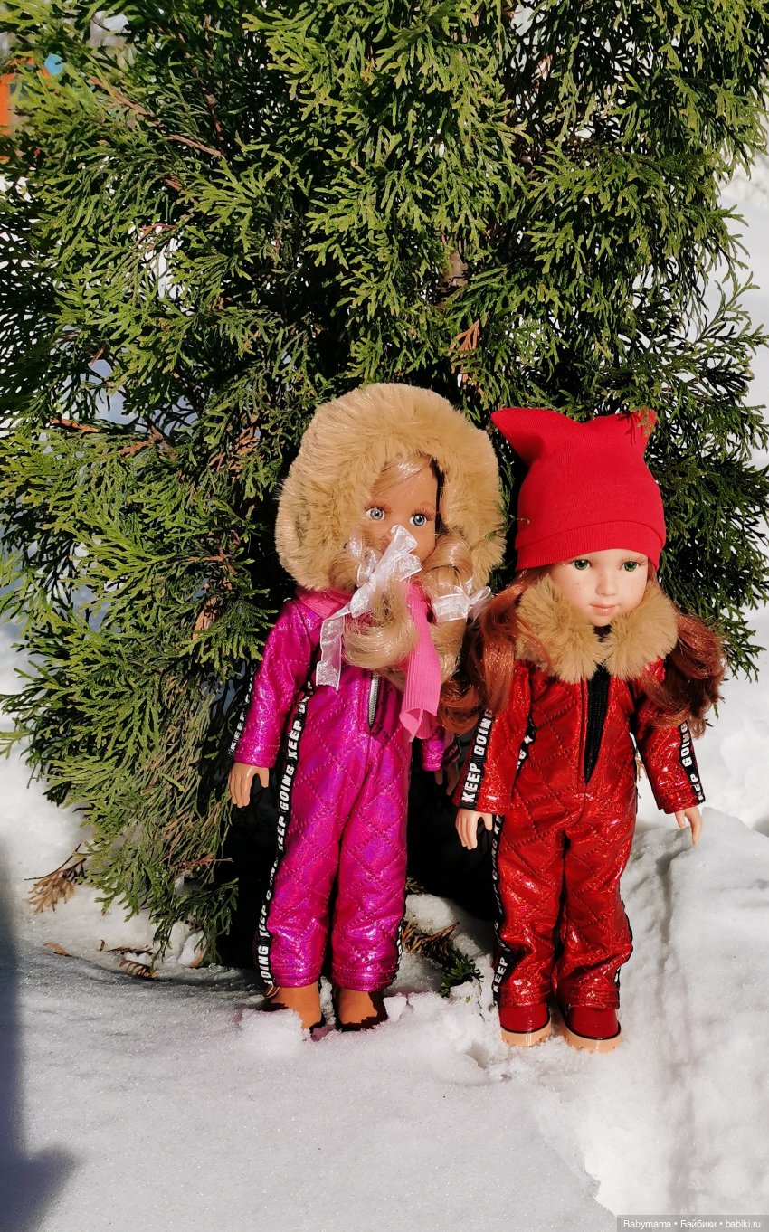 Зимняя прогулка во дворе — Испанские куклы (разное): Vestida de Azul (фото 2)