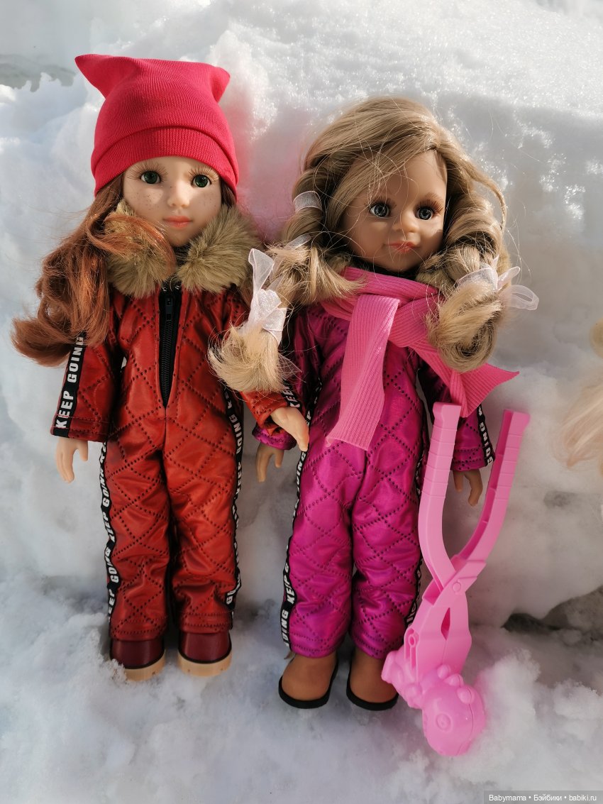 Зимняя прогулка во дворе — Испанские куклы (разное): Vestida de Azul (фото 10)