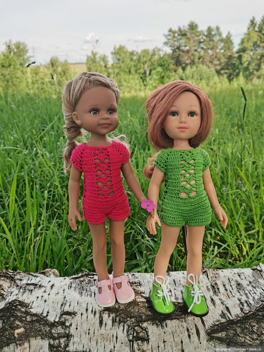 Агния и Алька на даче — Куклы Paola Reina (Паола Рейна): новинки (фото 6)