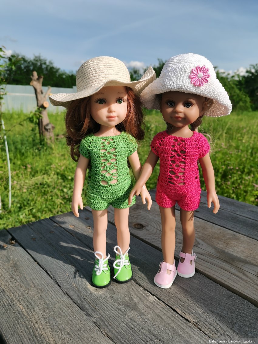 Агния и Алька на даче — Куклы Paola Reina (Паола Рейна): новинки (фото 3)