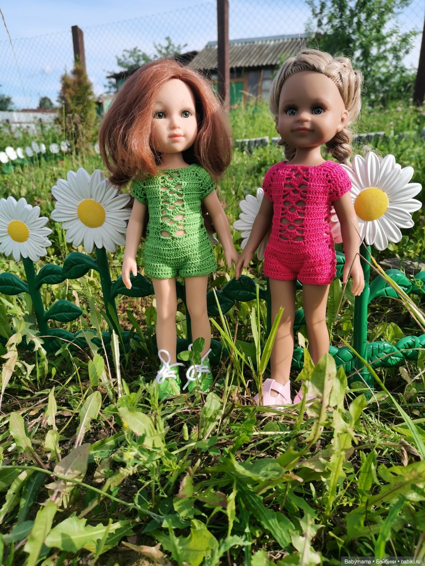 Агния и Алька на даче — Куклы Paola Reina (Паола Рейна): новинки