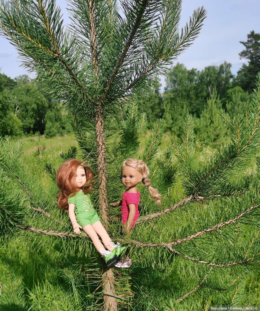 Агния и Алька на даче — Куклы Paola Reina (Паола Рейна): новинки (фото 7)