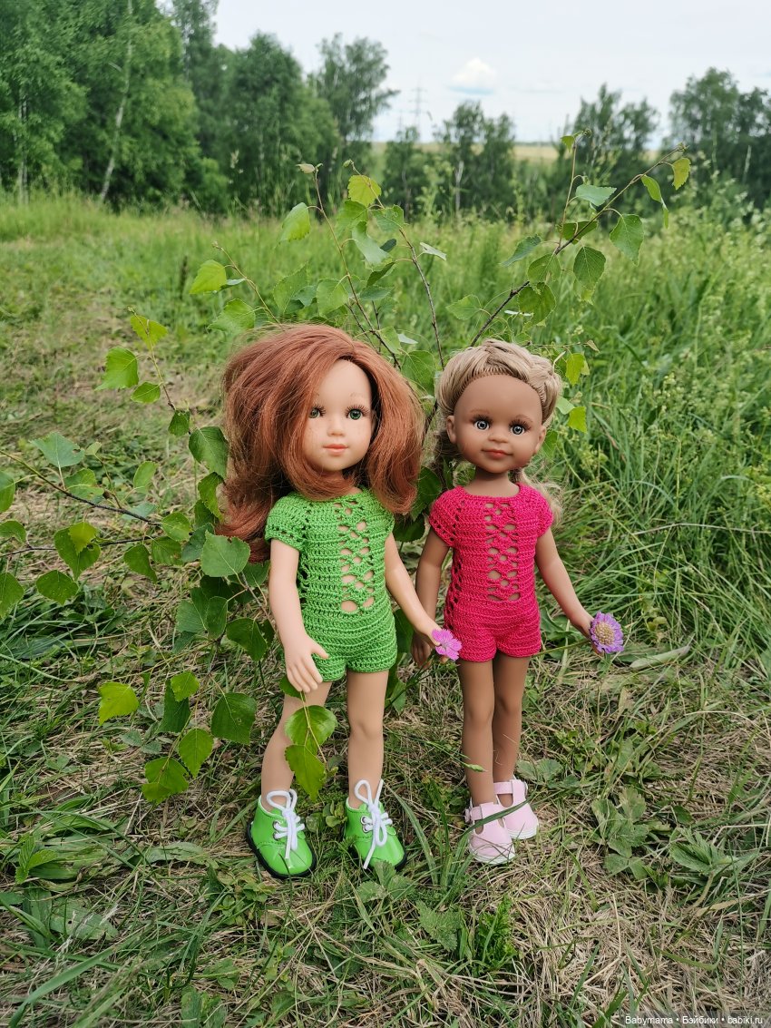Агния и Алька на даче — Куклы Paola Reina (Паола Рейна): новинки (фото 8)