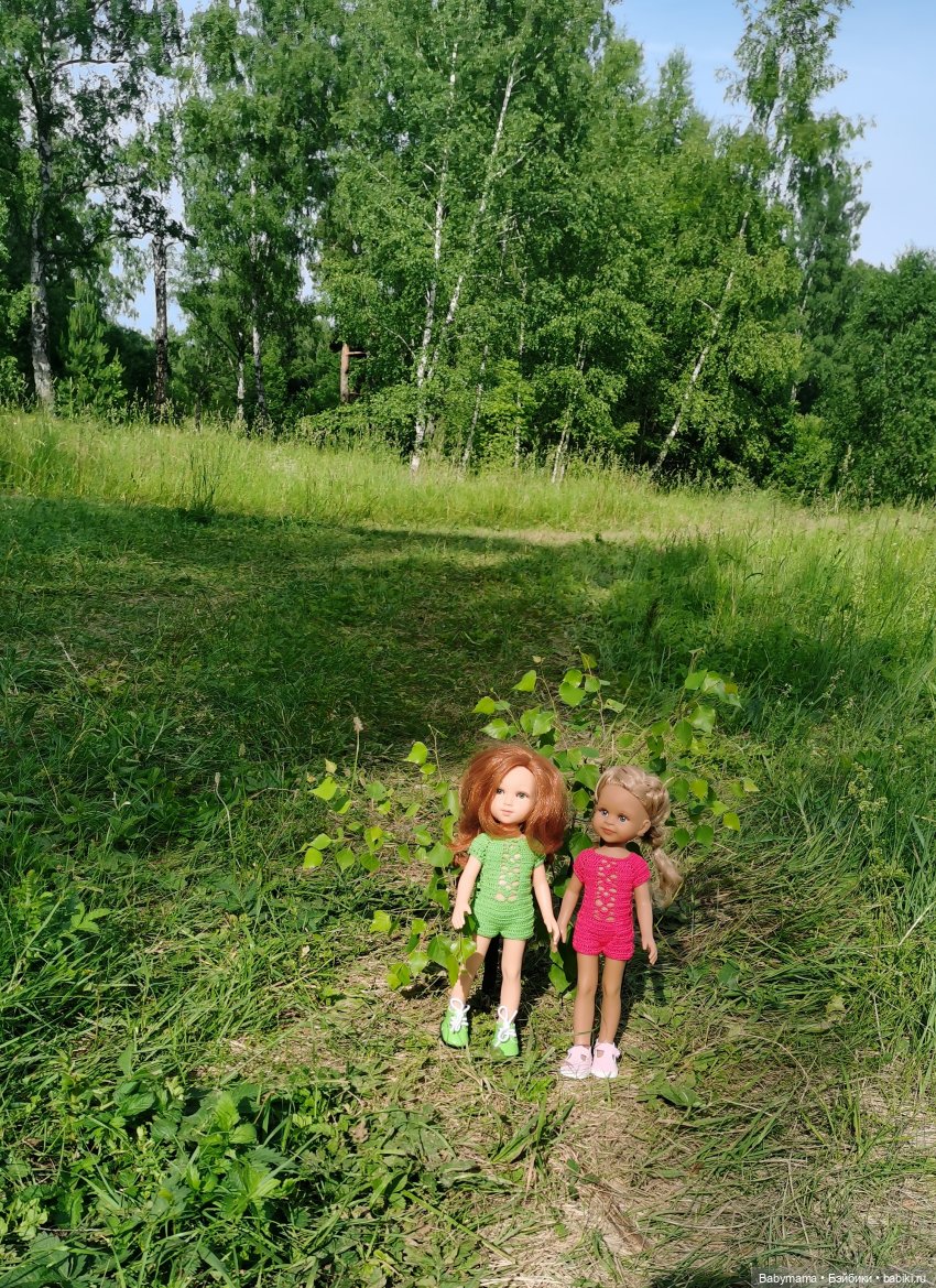 Агния и Алька на даче — Куклы Paola Reina (Паола Рейна): новинки (фото 4)