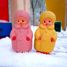 Малыши-укутыши по морозцу прогулялись