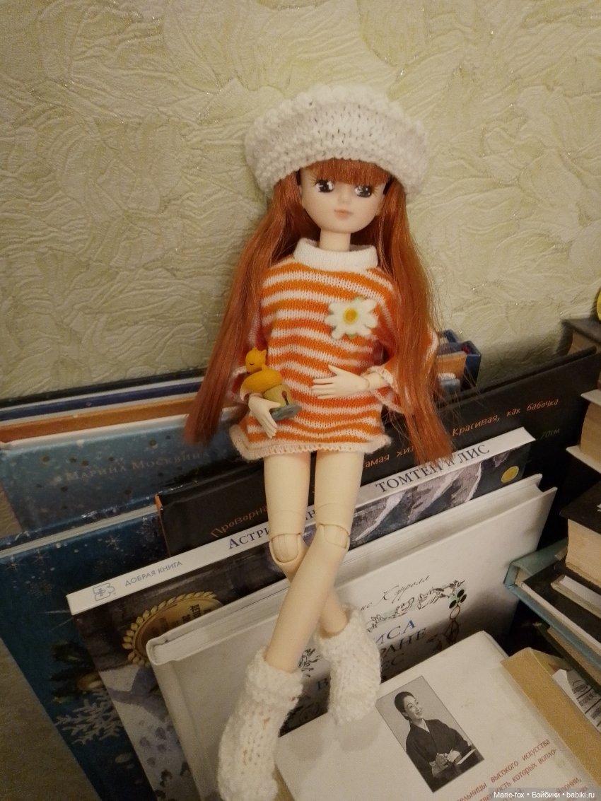 Ликкуша читает про Лиса — Куклы Takara Tomy (Такара): Licca (Ликка) (фото 4)