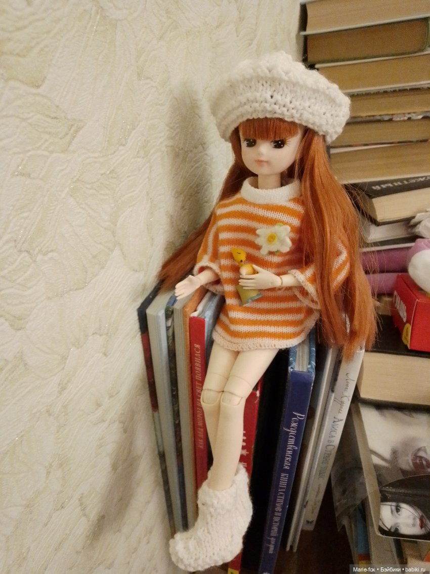 Ликкуша читает про Лиса — Куклы Takara Tomy (Такара): Licca (Ликка) (фото 2)