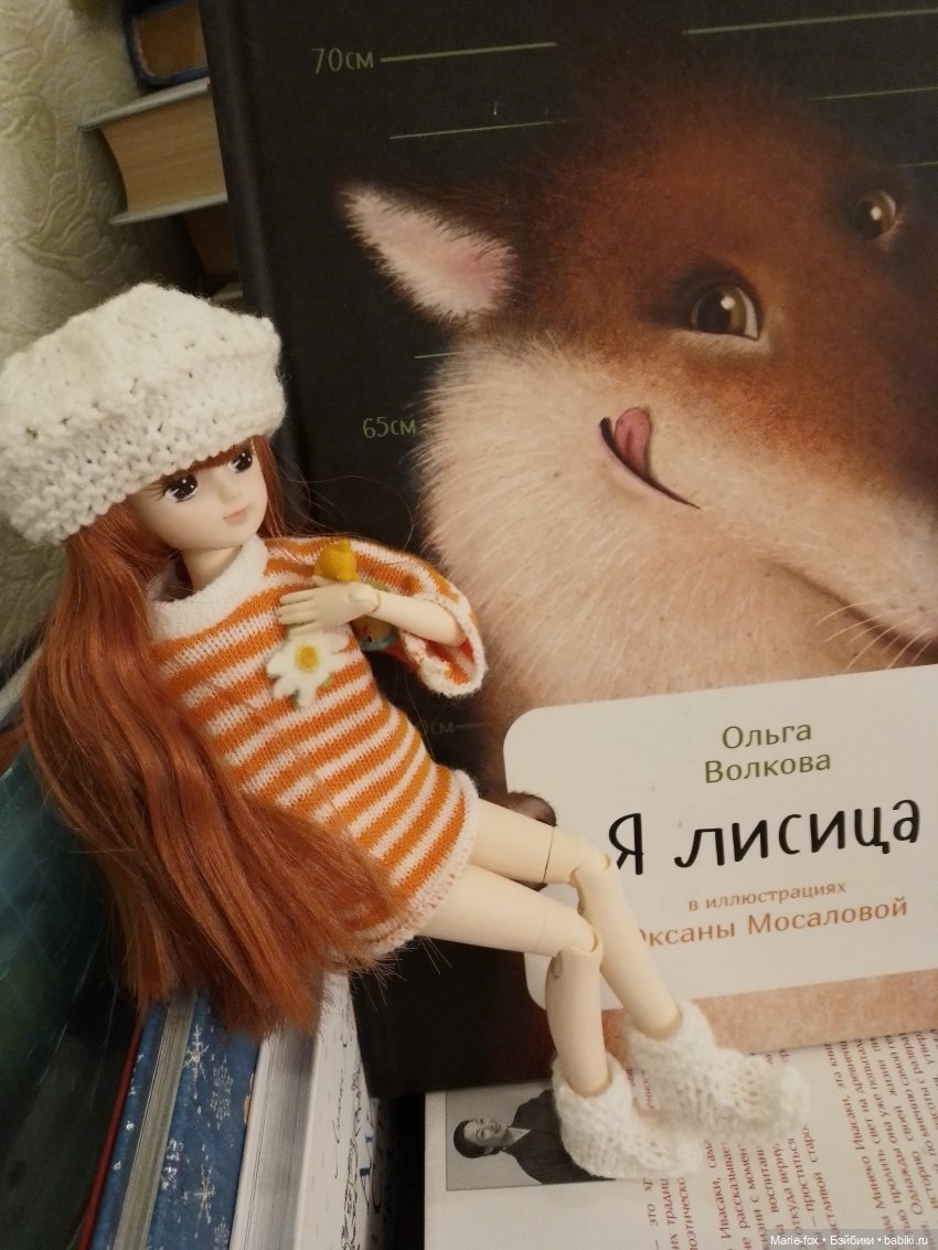 Ликкуша читает про Лиса — Куклы Takara Tomy (Такара): Licca (Ликка) (фото 5)